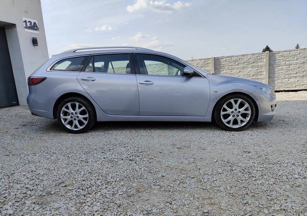 Mazda 6 cena 15500 przebieg: 227000, rok produkcji 2008 z Sośnicowice małe 172